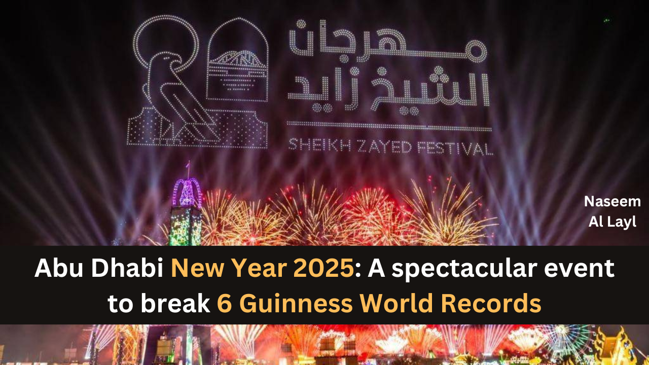 Abu Dhabi New Year 2025: A spectacular event to break 6 Guinness World Records